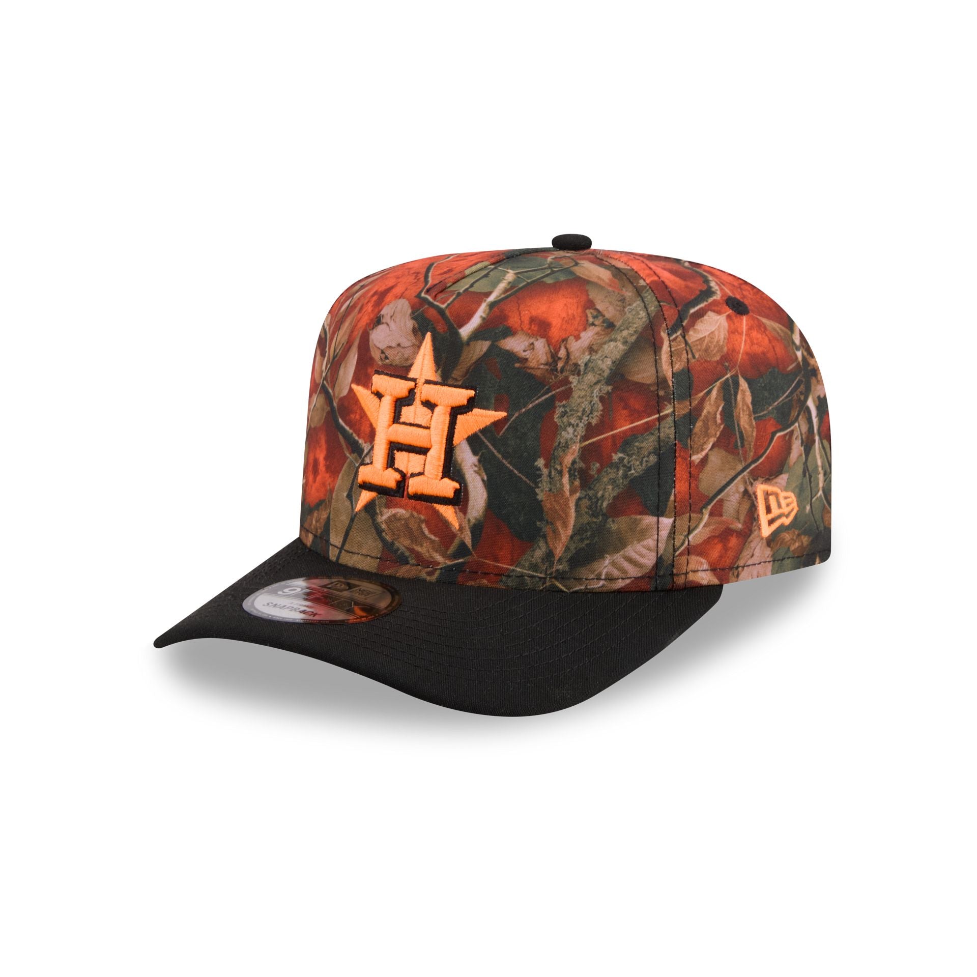 Houston Astros Amber Leaves 9FIFTY A-Frame Snapback Hat