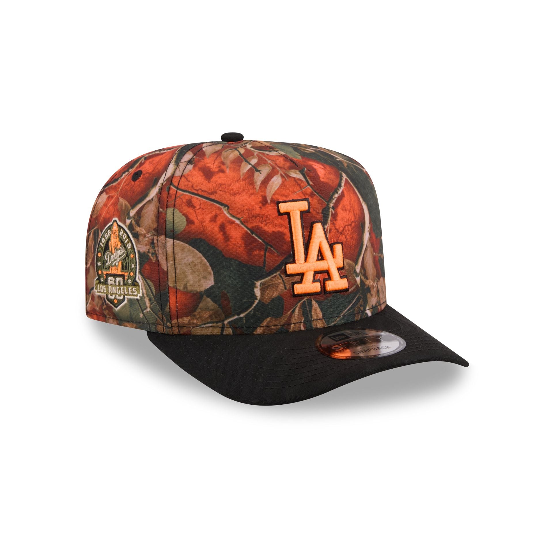 Los Angeles Dodgers Amber Leaves 9FIFTY A-Frame Snapback Hat