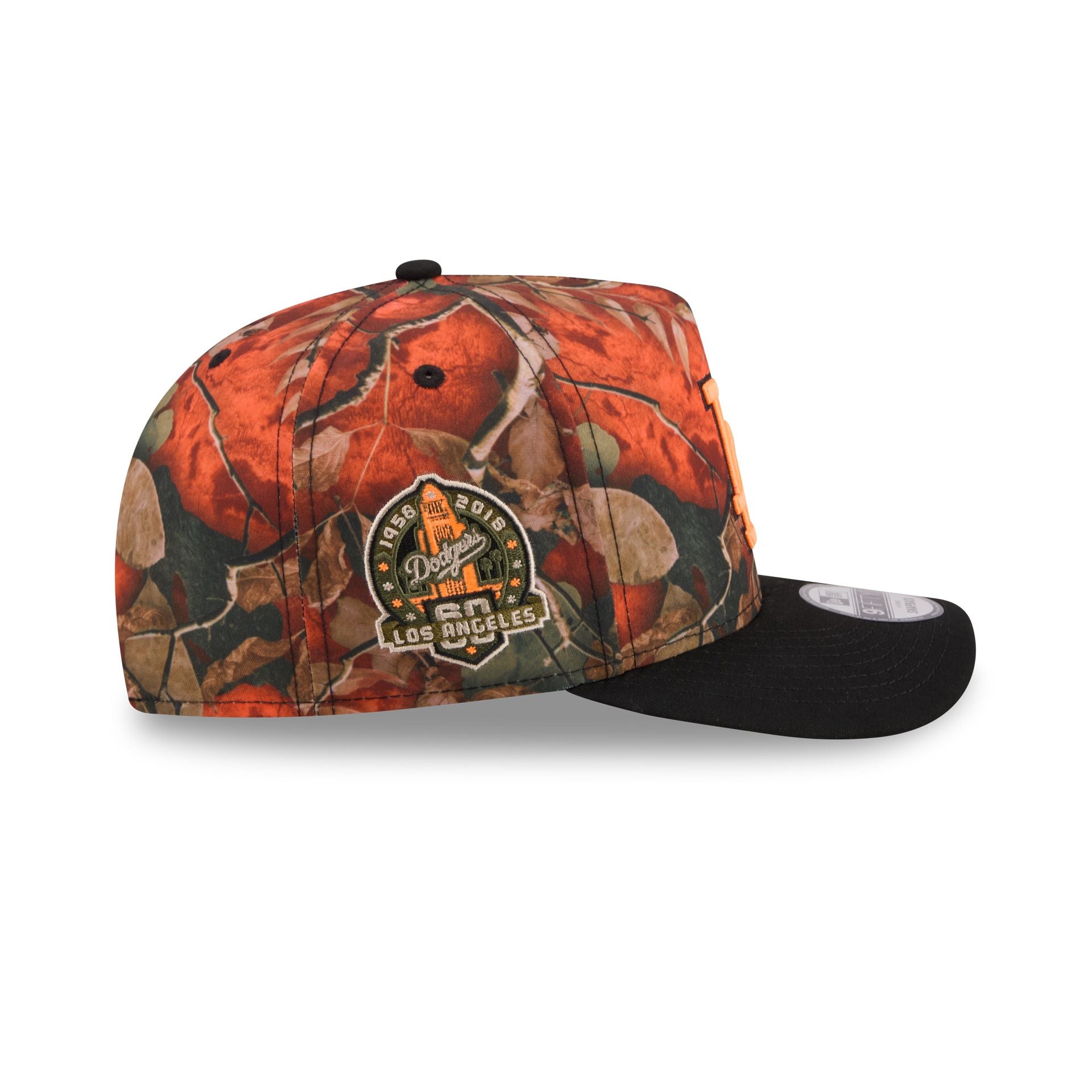 Los Angeles Dodgers Amber Leaves 9FIFTY A-Frame Snapback Hat