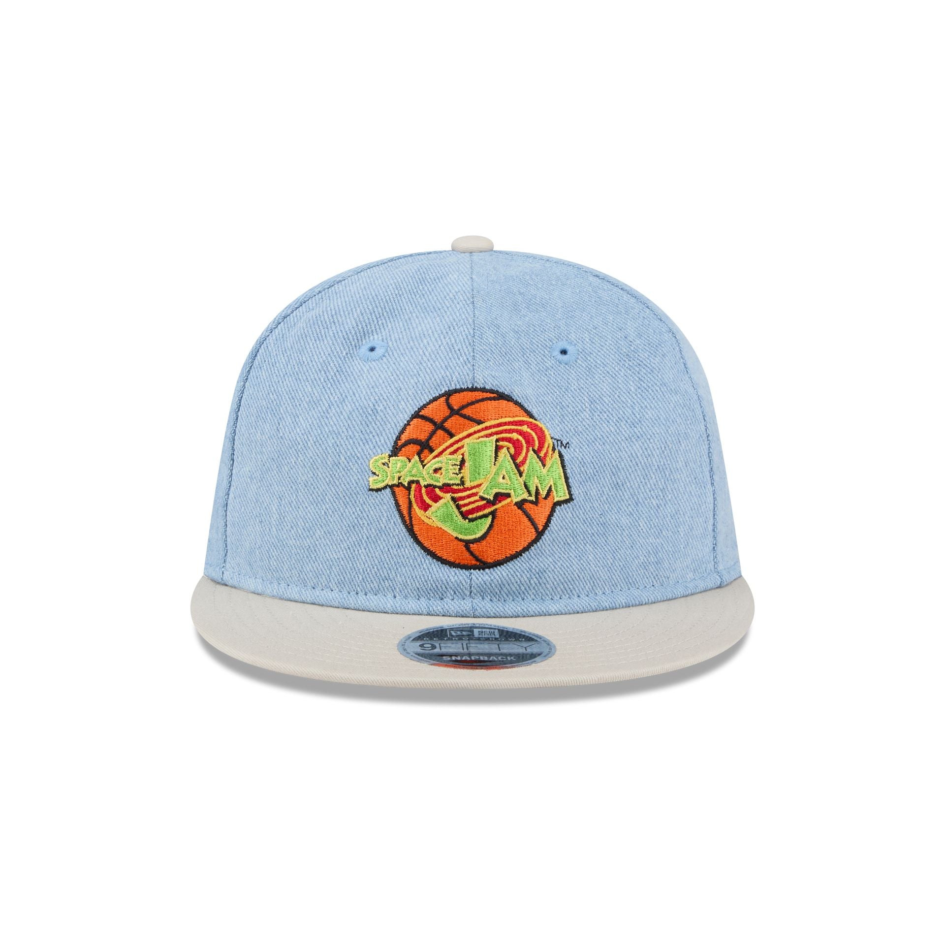 Space Jam Denim Retro Crown 9FIFTY Snapback Hat