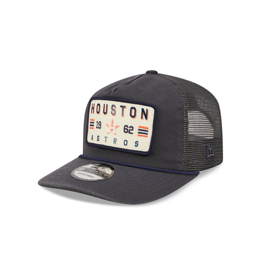 Houston Astros Washed Graphite 19TWENTY Trucker Hat - New Era Cap