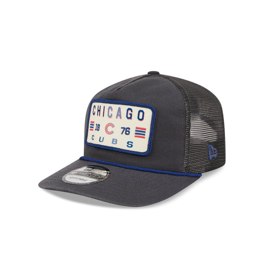 Chicago Cubs Washed Graphite 19TWENTY Trucker Hat - New Era Cap