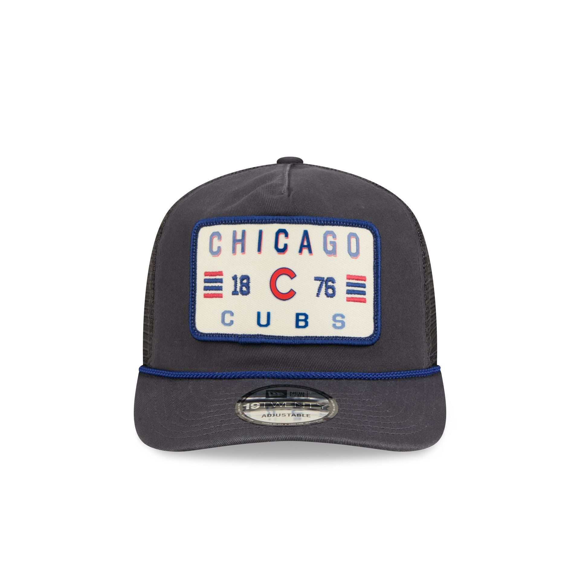 Chicago Cubs Washed Graphite 19TWENTY Trucker Hat