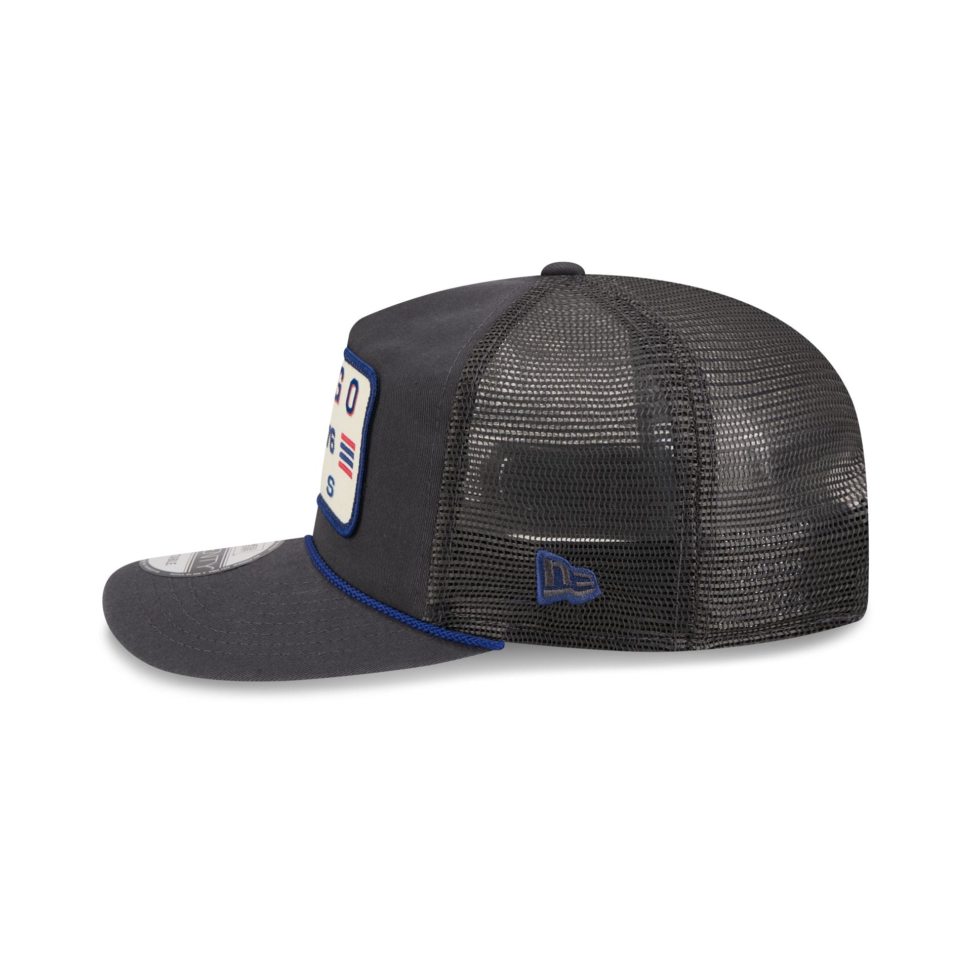 Chicago Cubs Washed Graphite 19TWENTY Trucker Hat