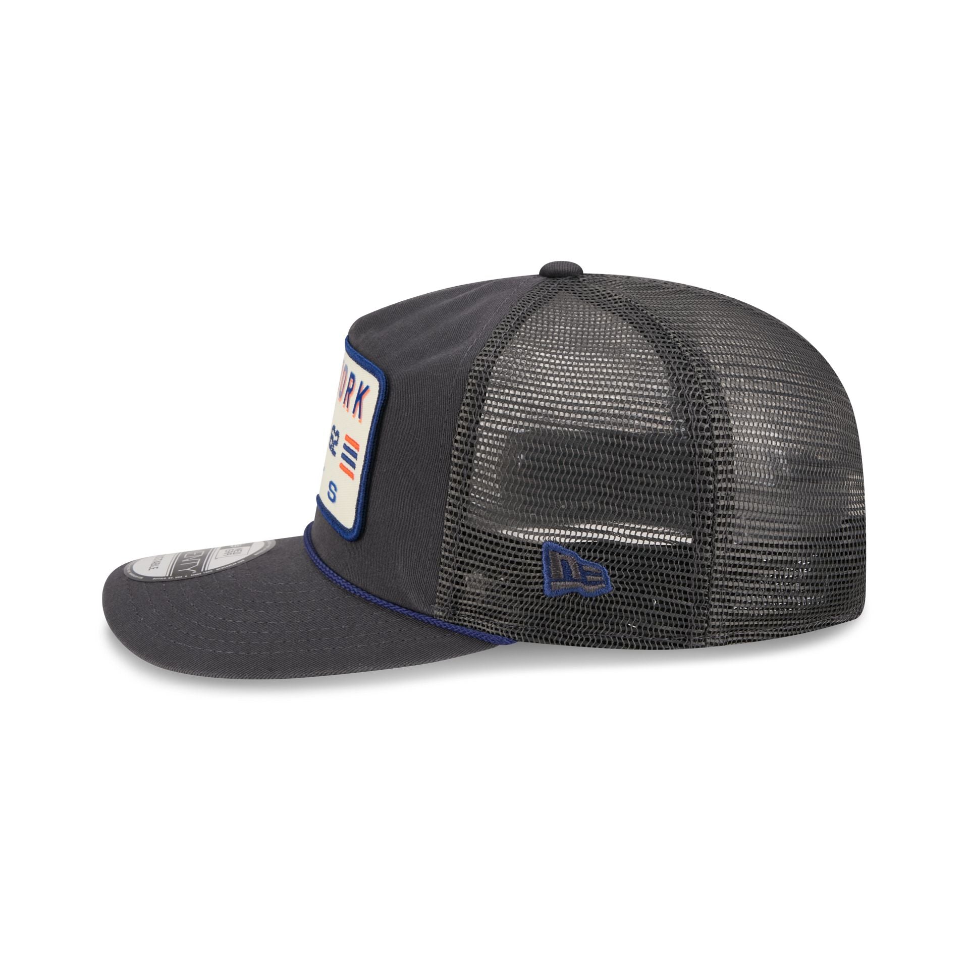 New York Mets Washed Graphite 19TWENTY Trucker Hat