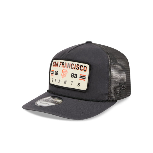 San Francisco Giants Washed Graphite 19TWENTY Trucker Hat - New Era Cap