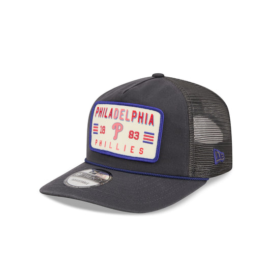 Philadelphia Phillies Washed Graphite 19TWENTY Trucker Hat - New Era Cap