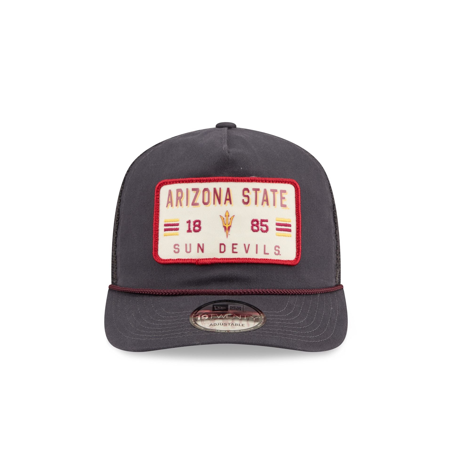 Arizona State Sun Devils Washed Graphite 19TWENTY Trucker Hat