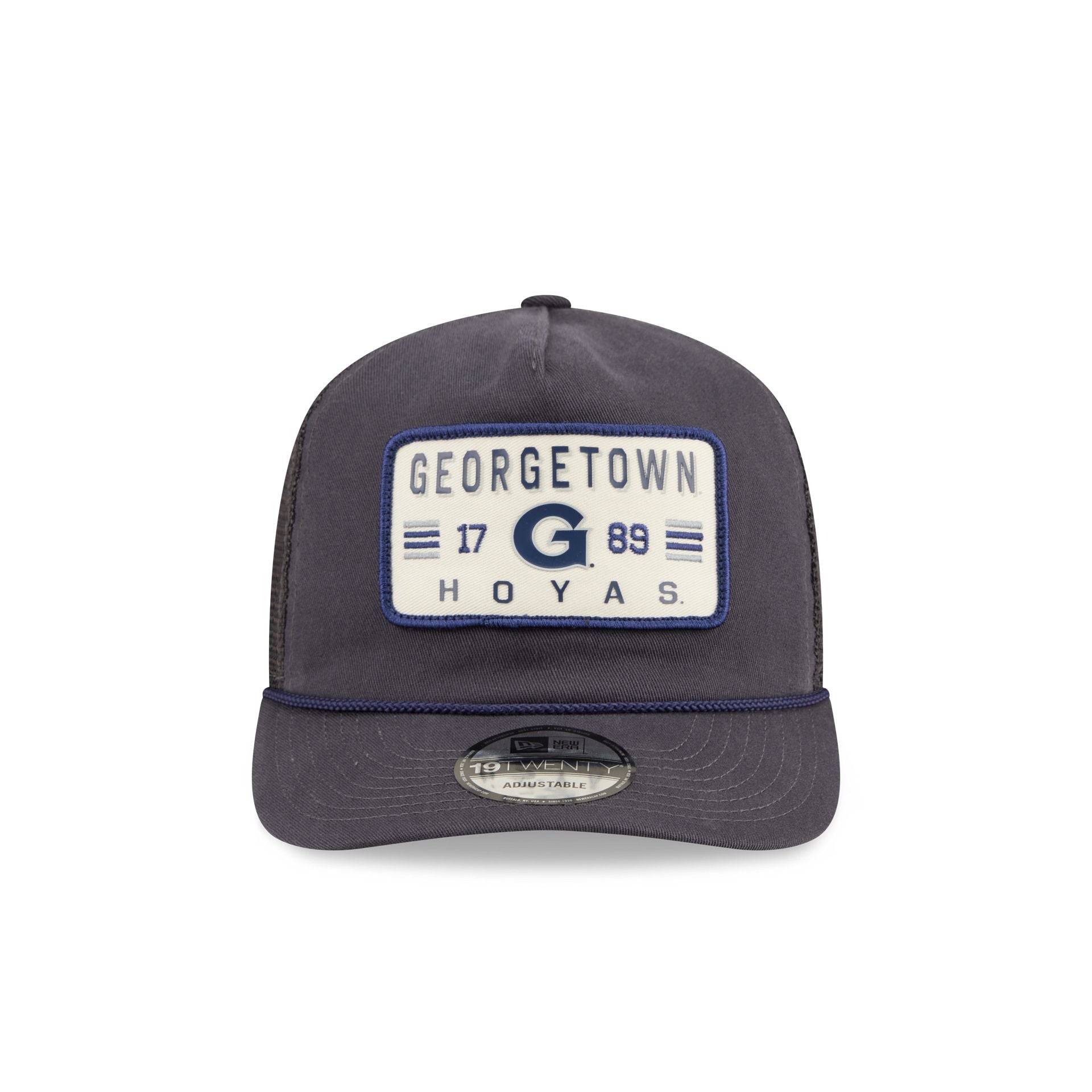Georgetown Hoyas Washed Graphite 19TWENTY Trucker Hat