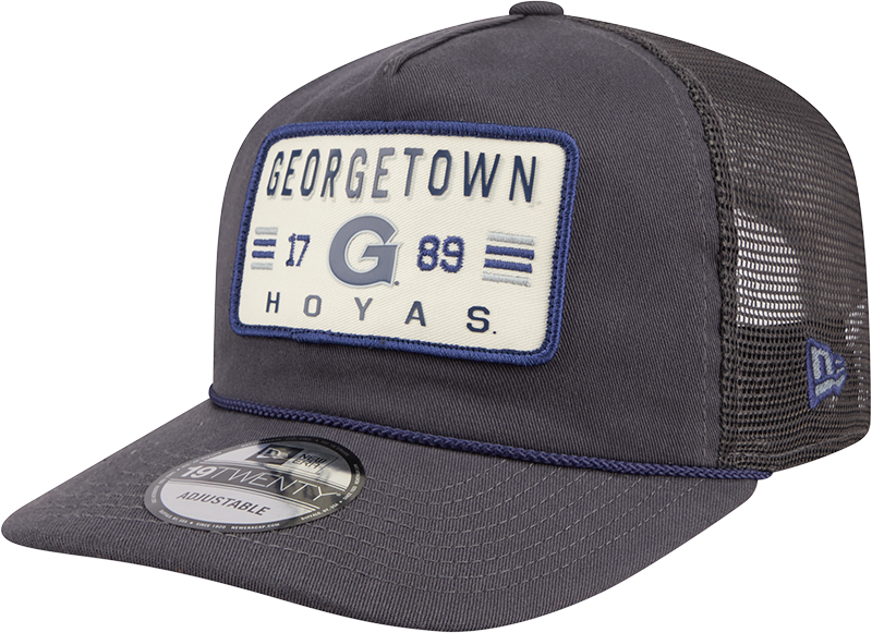 Georgetown Hoyas Washed Graphite 19TWENTY Trucker Hat