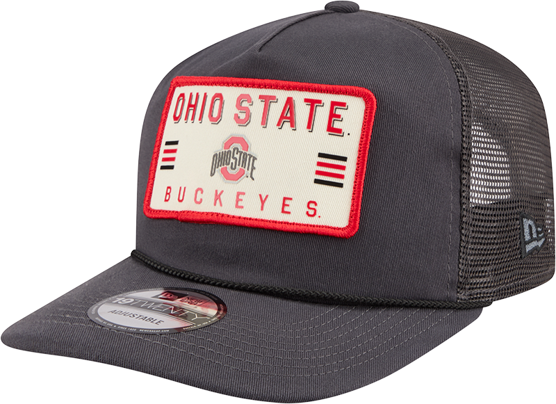 Ohio State Buckeyes Washed Graphite 19TWENTY Trucker Hat
