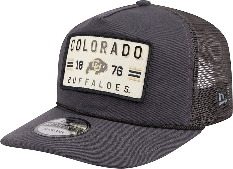Colorado Buffaloes Washed Graphite 19TWENTY Trucker Hat