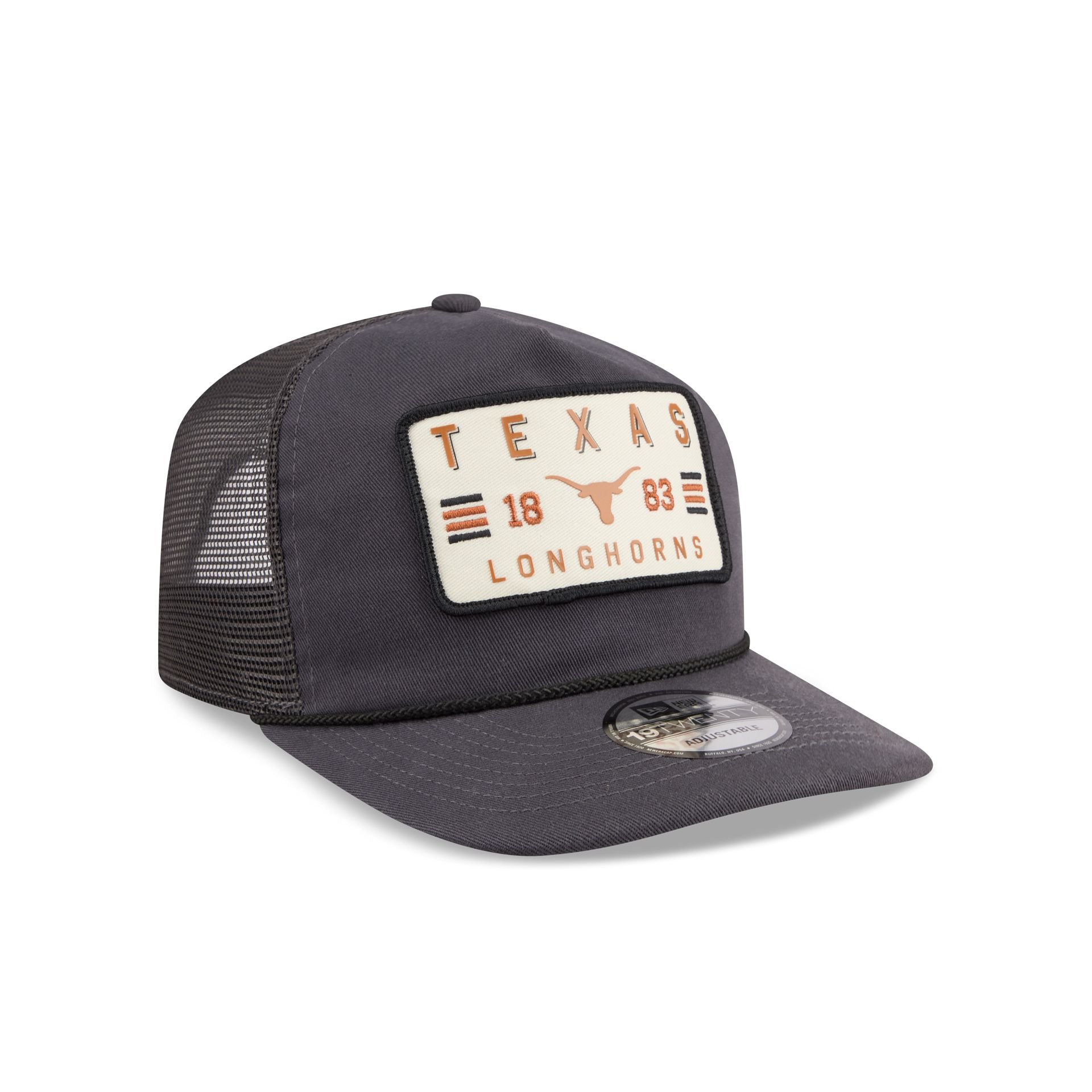 Texas Longhorns Washed Graphite 19TWENTY Trucker Hat