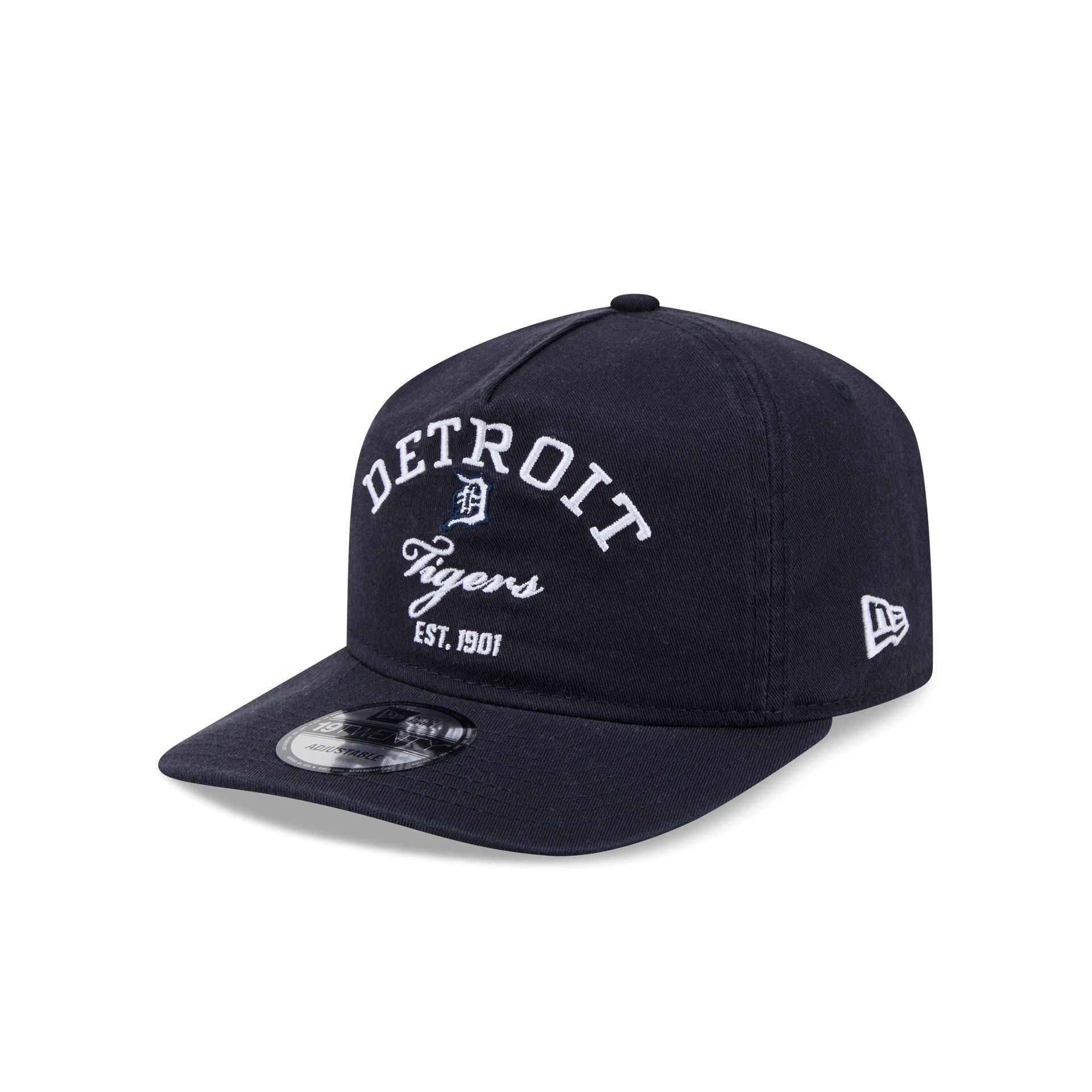 Detroit Tigers Stacked 19TWENTY Adjustable Hat