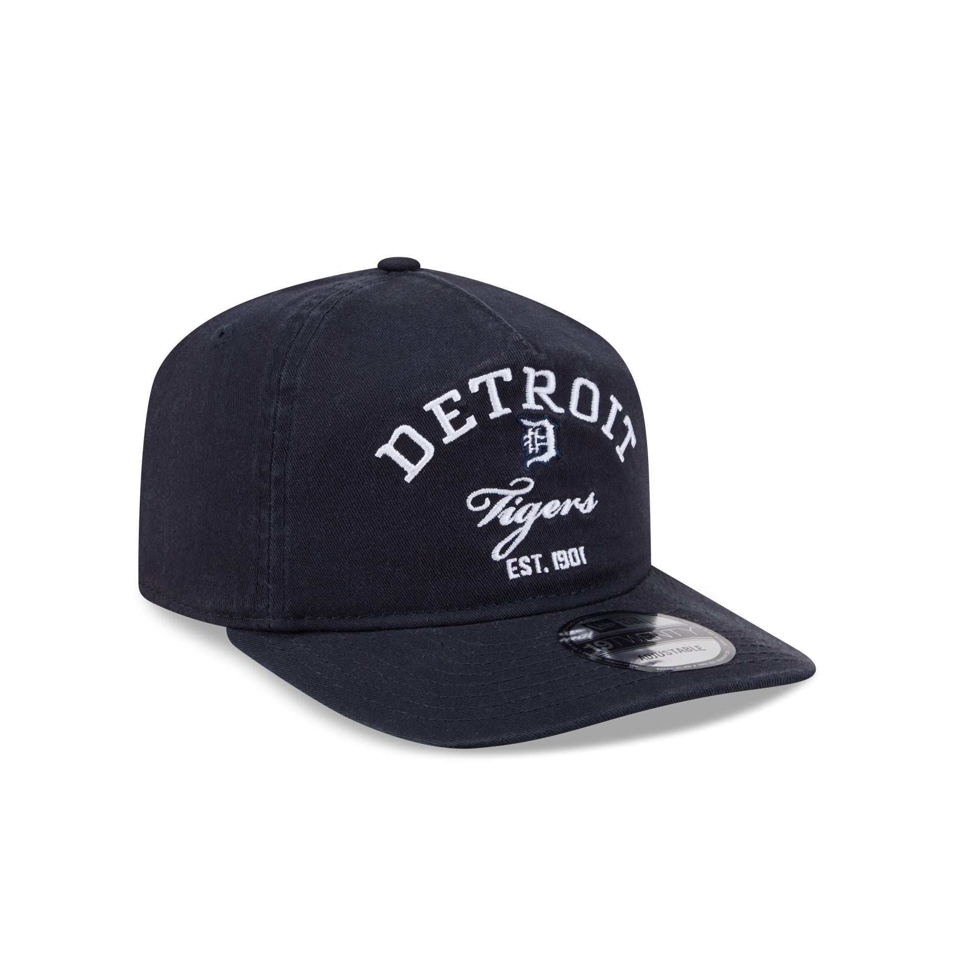 Detroit Tigers Stacked 19TWENTY Adjustable Hat