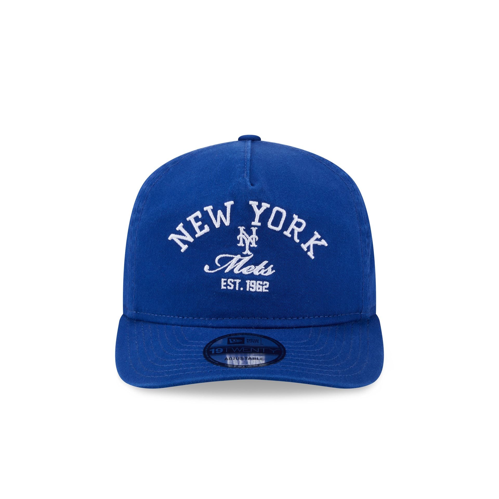 New York Mets Stacked 19TWENTY Adjustable Hat