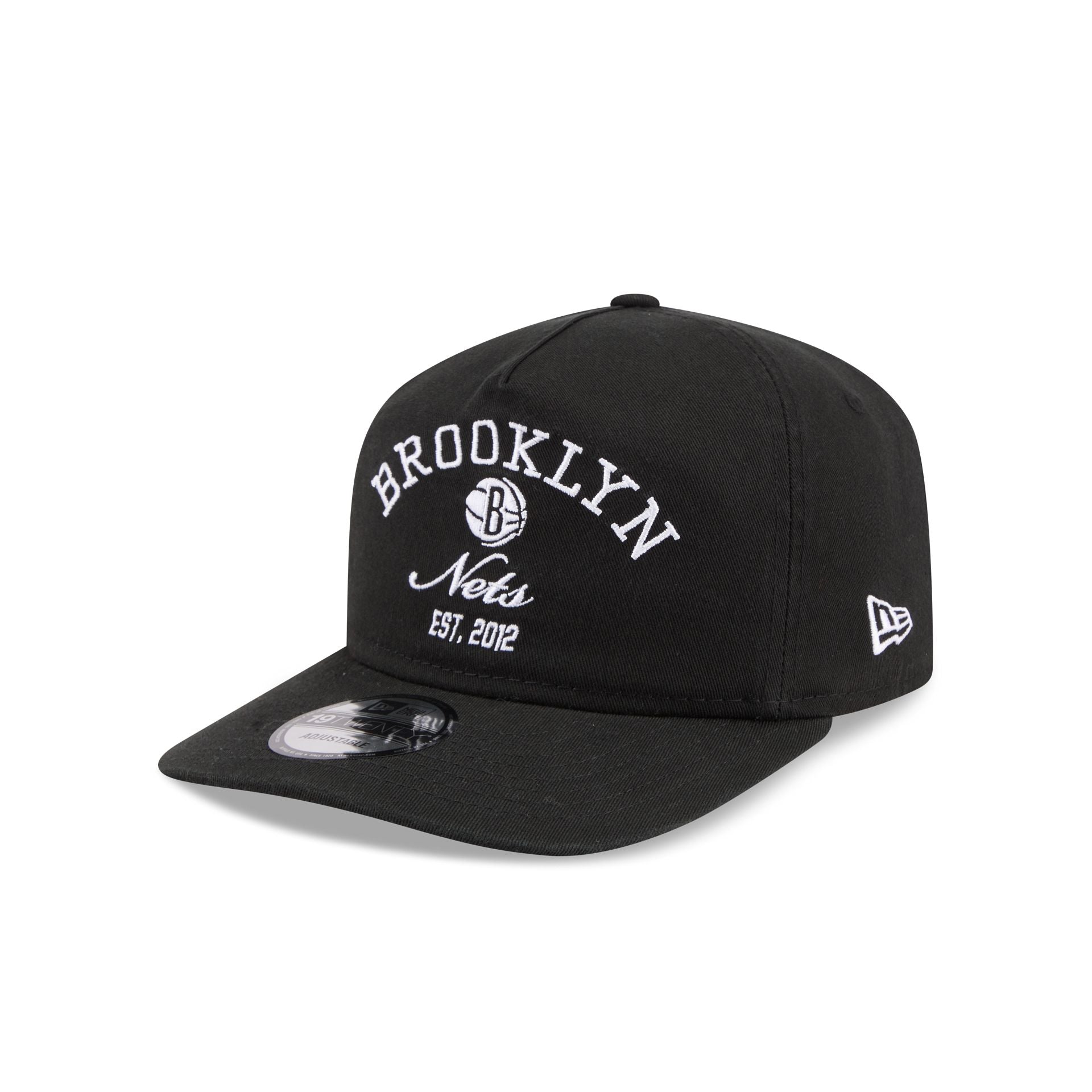 Brooklyn Nets Stacked 19TWENTY Adjustable Hat