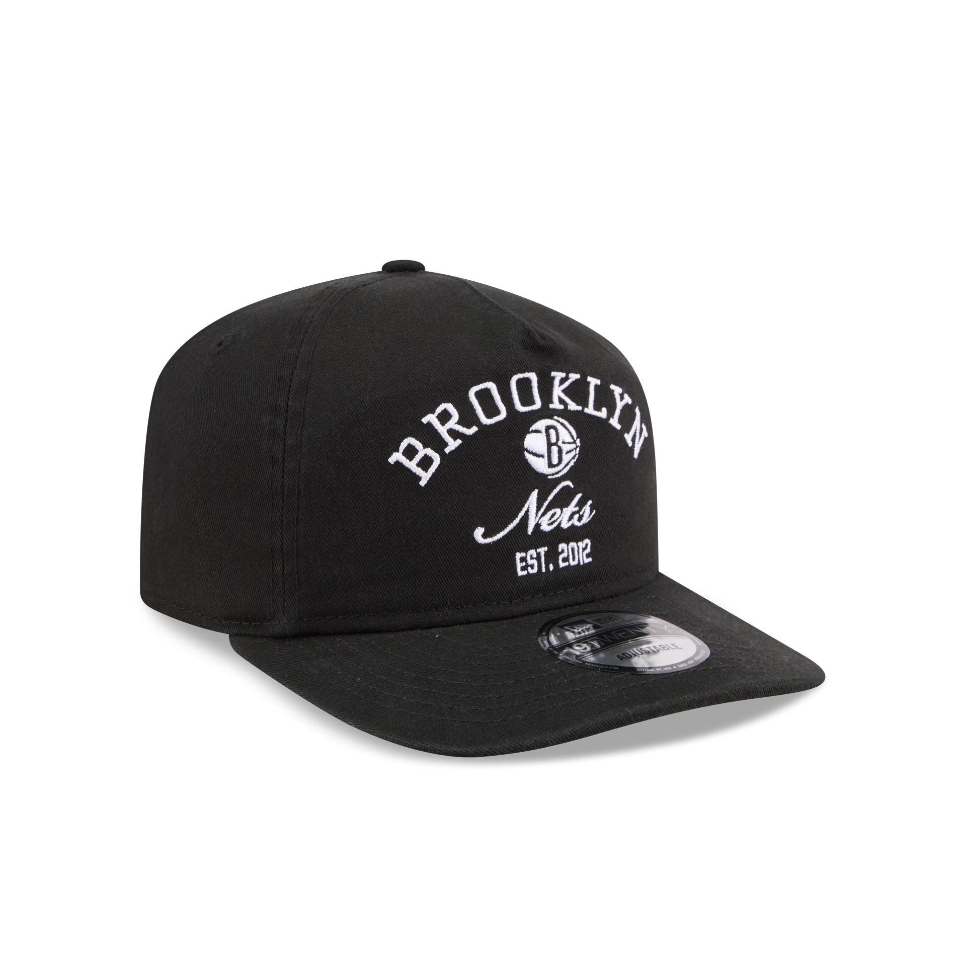Brooklyn Nets Stacked 19TWENTY Adjustable Hat
