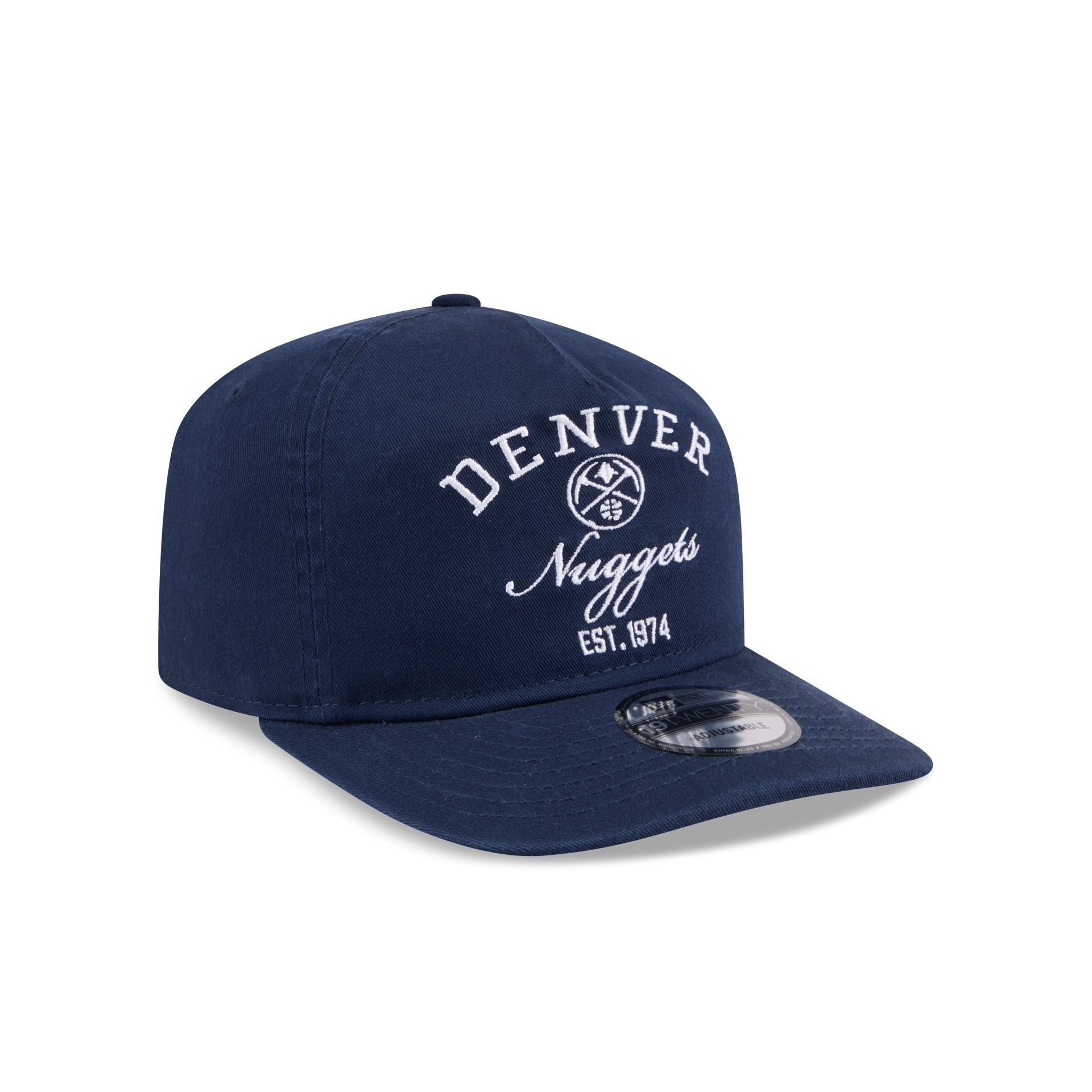 Denver Nuggets Stacked 19TWENTY Adjustable Hat