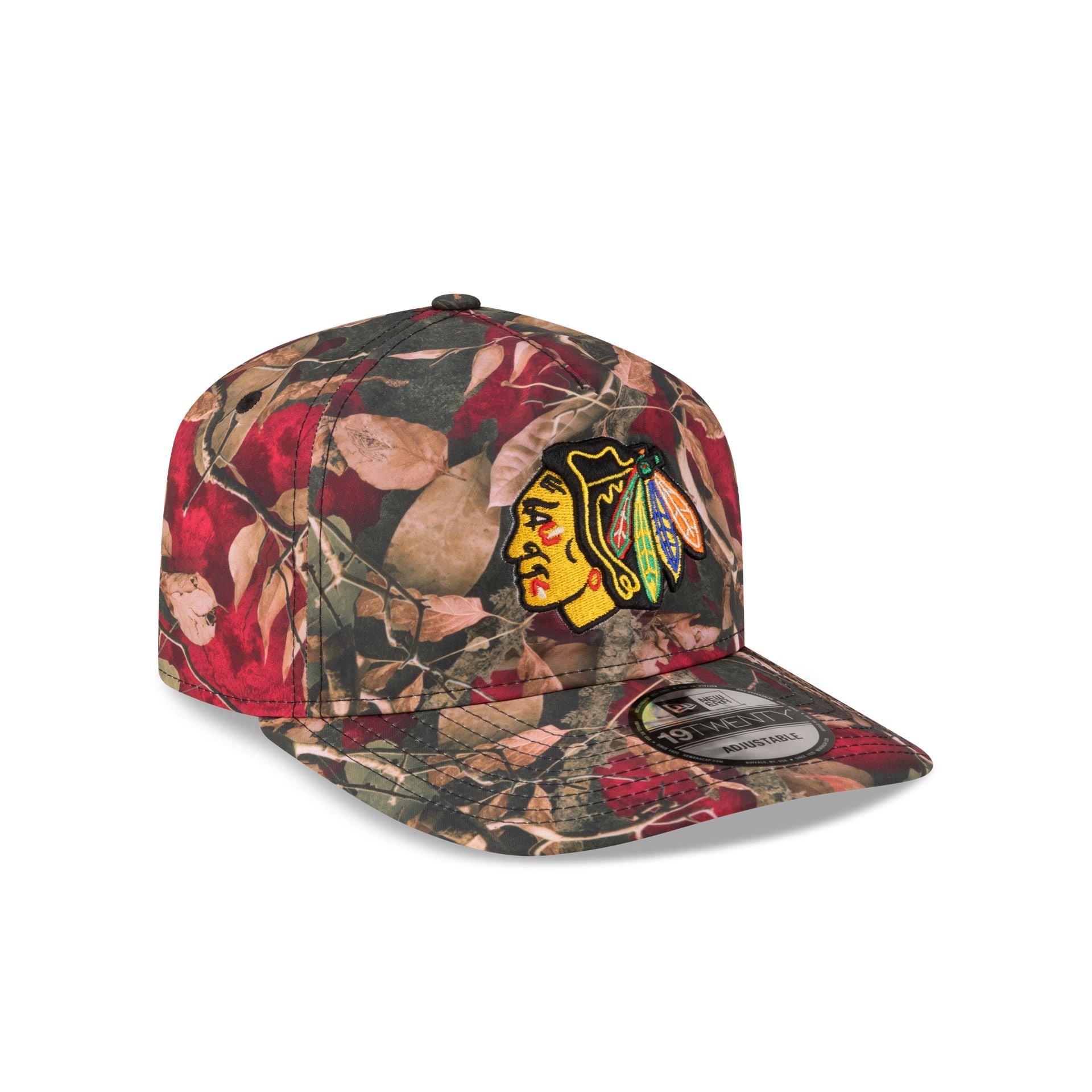 Chicago Blackhawks Leaves 19TWENTY Adjustable Hat