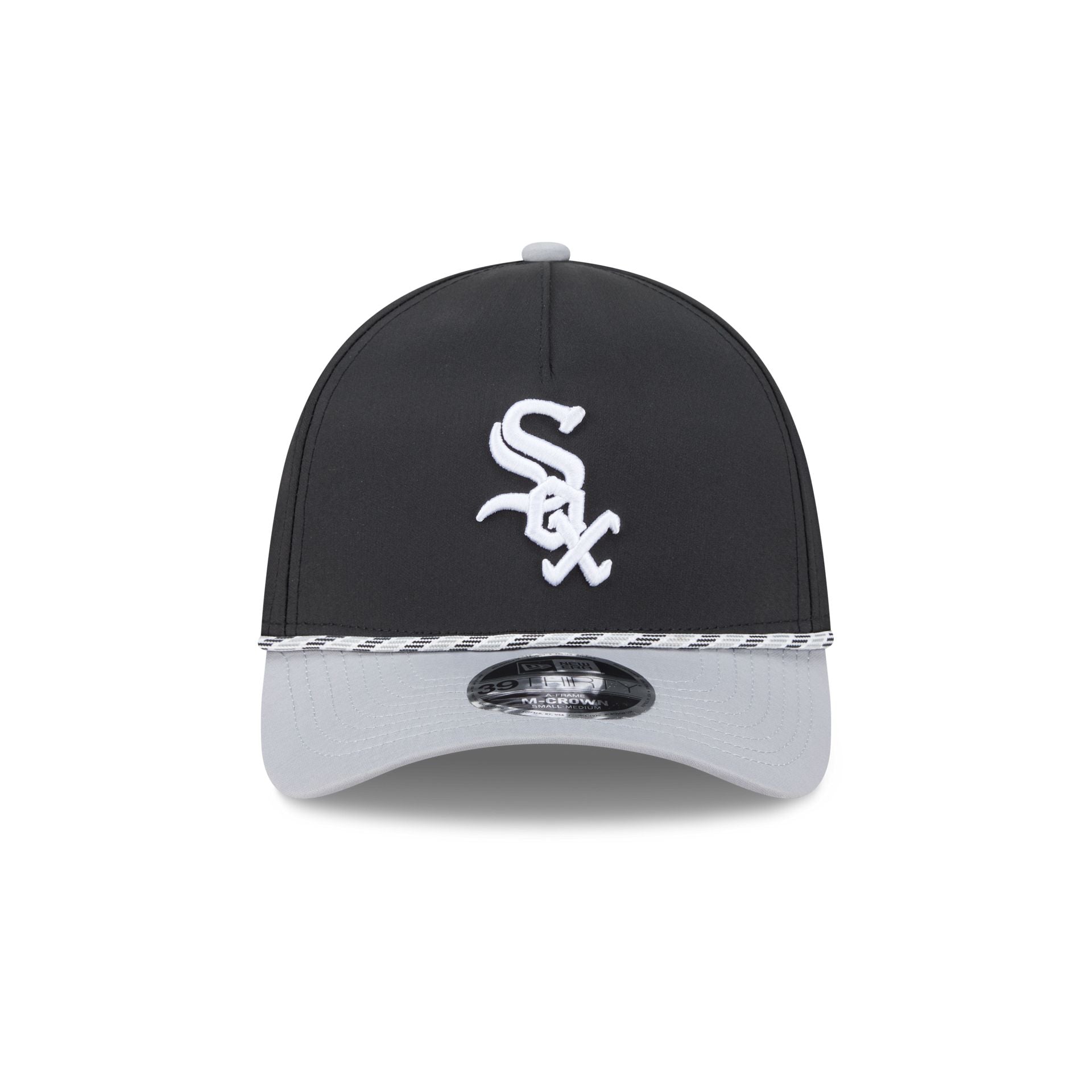 Chicago White Sox Rope 39THIRTY M-Crown A-Frame Stretch Fit Hat