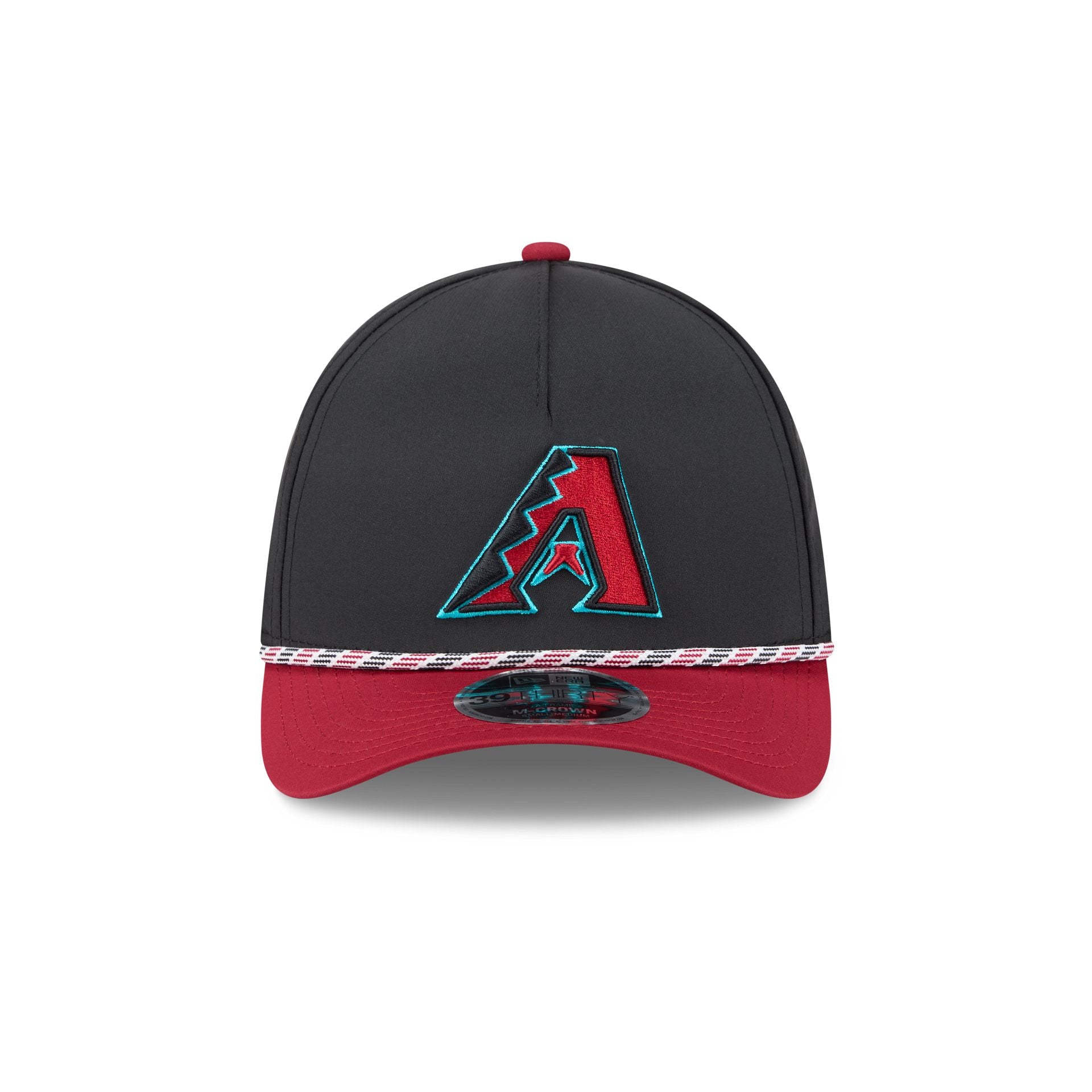 Arizona Diamondbacks Rope 39THIRTY M-Crown A-Frame Stretch Fit Hat