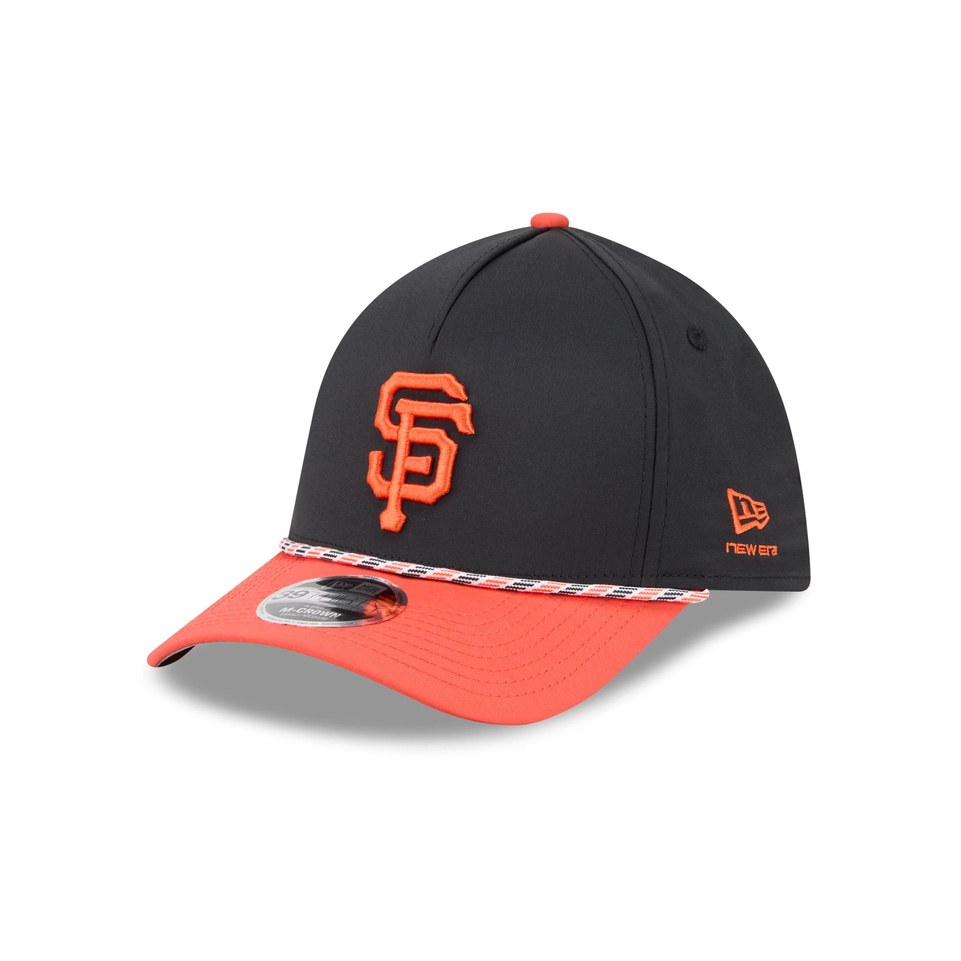 San Francisco Giants Rope 39THIRTY M-Crown A-Frame Stretch Fit Hat