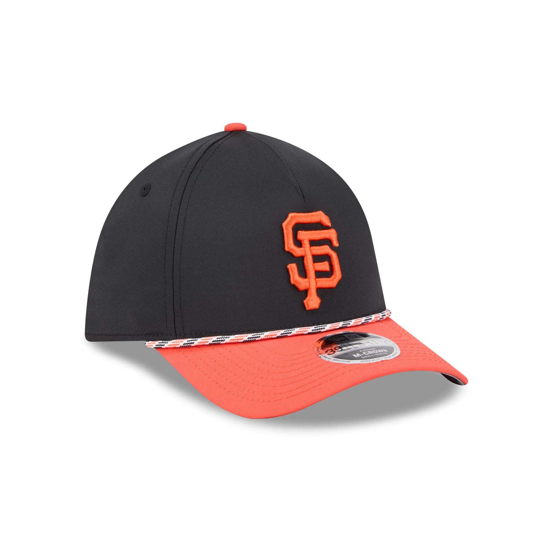 San Francisco Giants Rope 39THIRTY M-Crown A-Frame Stretch Fit Hat