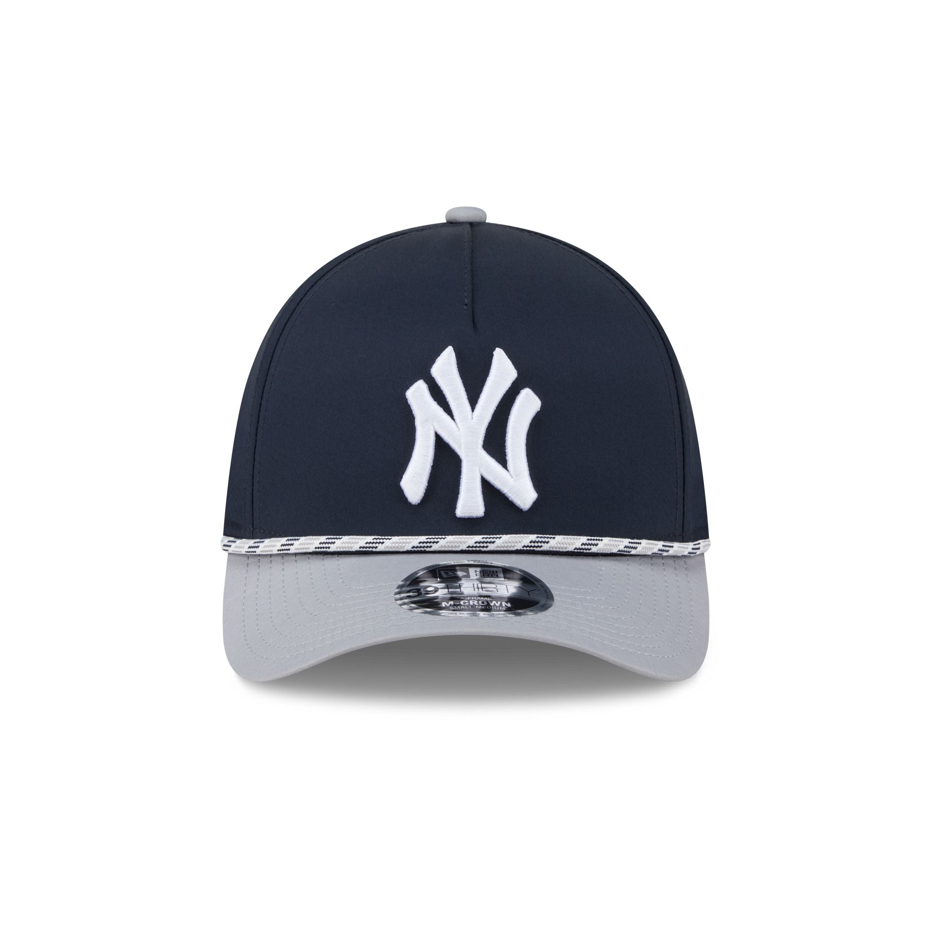 New York Yankees Rope 39THIRTY M-Crown A-Frame Stretch Fit Hat