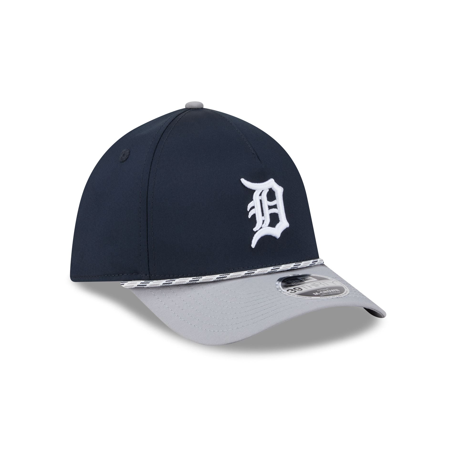 Detroit Tigers Rope 39THIRTY M-Crown A-Frame Stretch Fit Hat