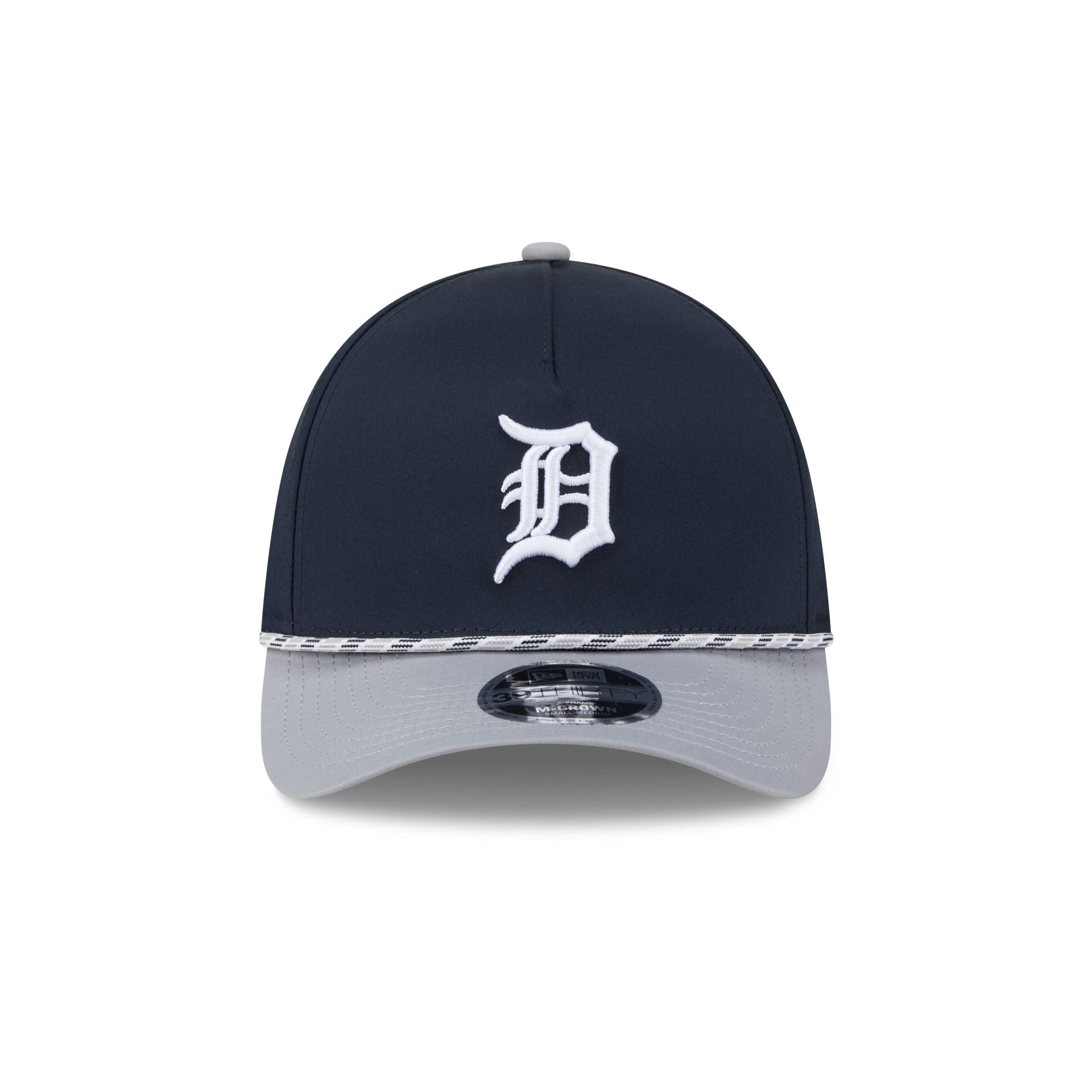 Detroit Tigers Rope 39THIRTY M-Crown A-Frame Stretch Fit Hat
