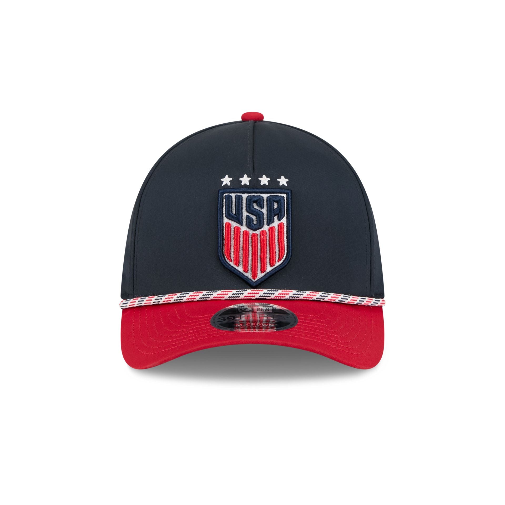 U.S. Soccer Women's National Team Rope 39THIRTY M-Crown A-Frame Stretch Fit Hat