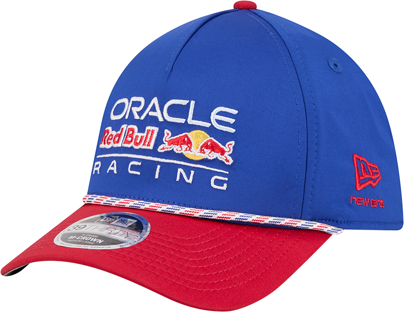 Oracle Red Bull Racing Rope 39THIRTY M-Crown A-Frame Stretch Fit Hat