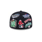 Boston Red Sox All Over 59FIFTY Fitted Hat