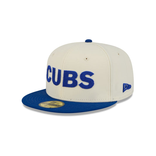 Chicago Cubs Two Tone Stitch 59FIFTY Fitted Hat - New Era Cap