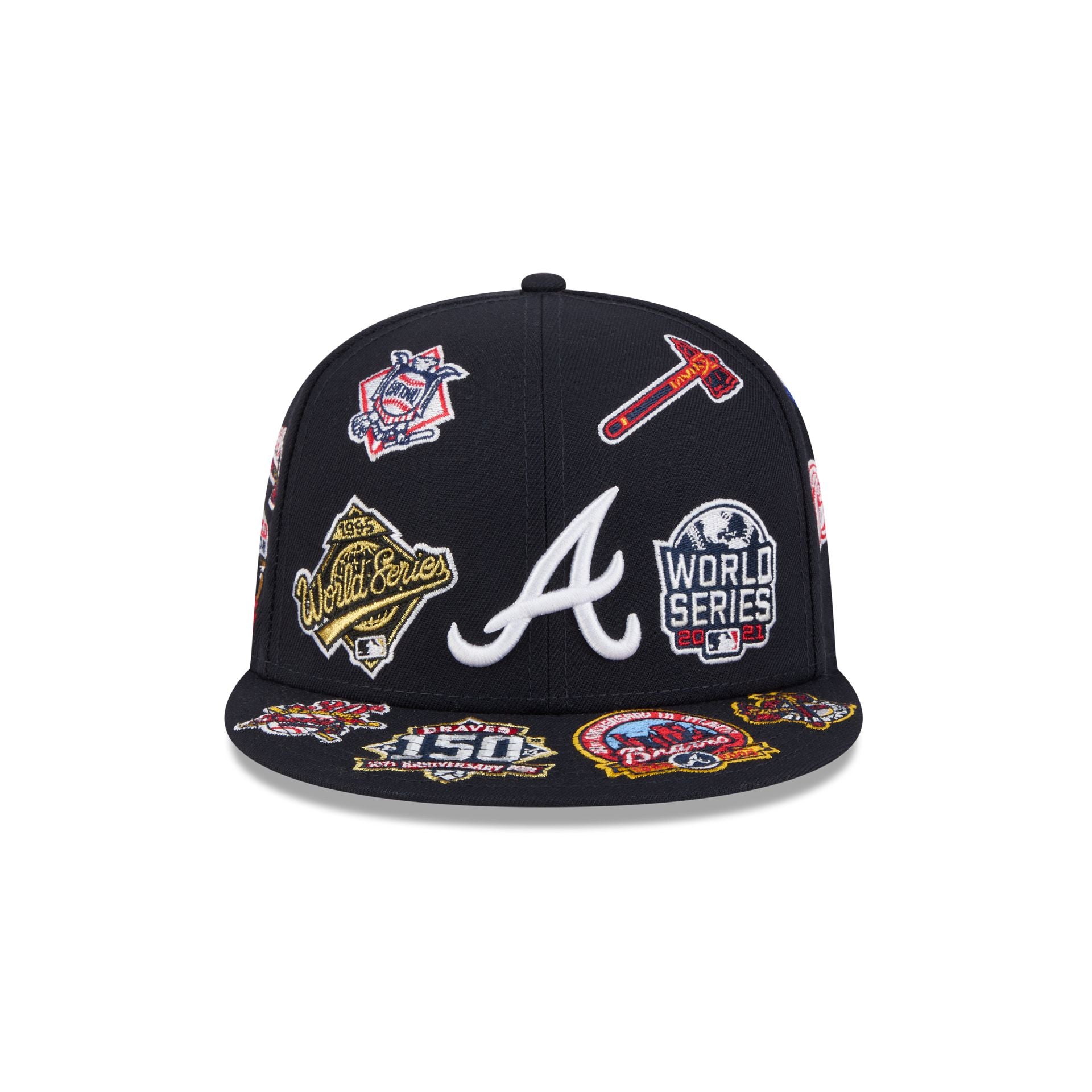 Atlanta Braves All Over 59FIFTY Fitted Hat – New Era Cap