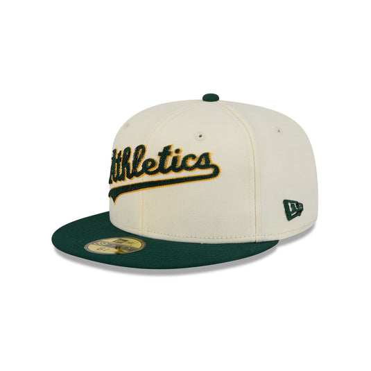 Athletics Two Tone Stitch 59FIFTY Fitted Hat - New Era Cap