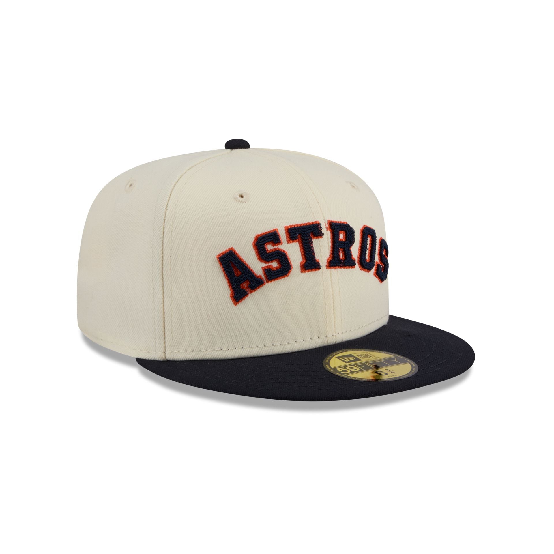 Houston Astros Two Tone Stitch 59FIFTY Fitted Hat