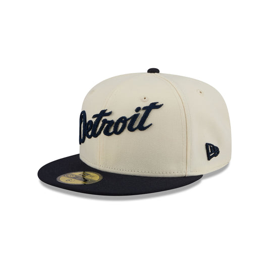 Detroit Tigers Two Tone Stitch 59FIFTY Fitted Hat - New Era Cap