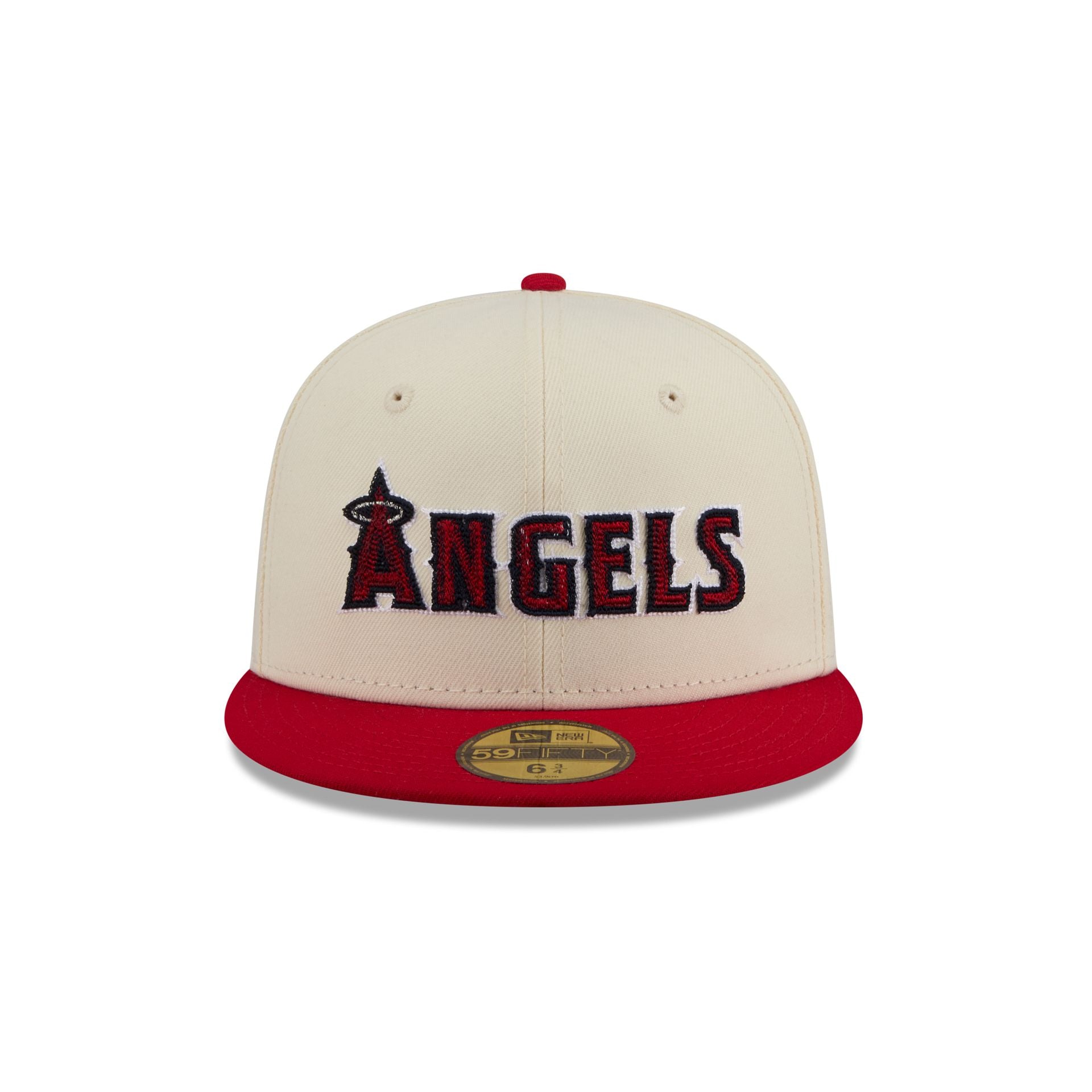 Los Angeles Angels Two Tone Stitch 59FIFTY Fitted Hat
