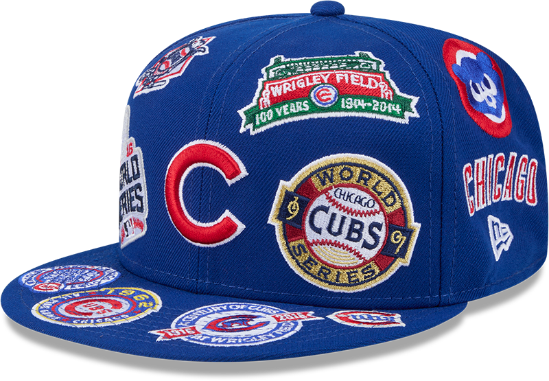 Chicago Cubs All Over 59FIFTY Fitted Hat