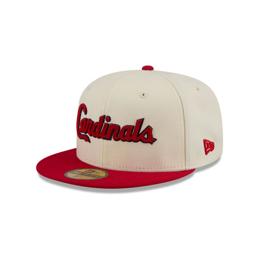St. Louis Cardinals Two Tone Stitch 59FIFTY Fitted Hat - New Era Cap