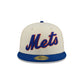 New York Mets Two Tone Stitch 59FIFTY Fitted Hat