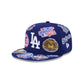 Los Angeles Dodgers All Over 59FIFTY Fitted Hat