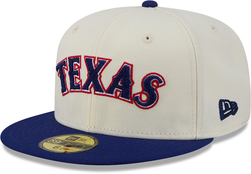 Texas Rangers Two Tone Stitch 59FIFTY Fitted Hat