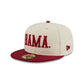 Alabama Crimson Tide Two Tone Stitch 59FIFTY Fitted Hat