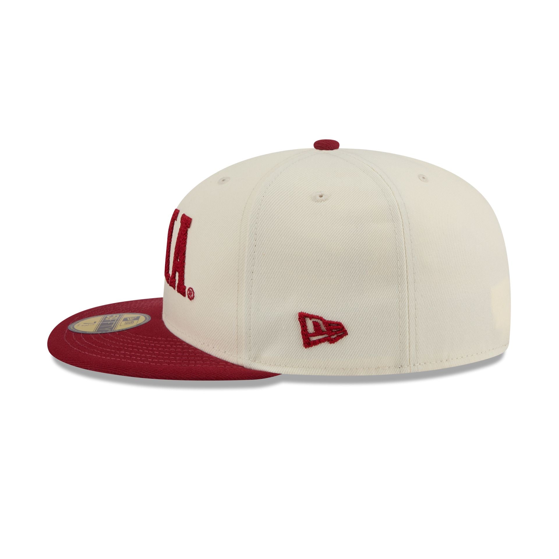 Alabama Crimson Tide Two Tone Stitch 59FIFTY Fitted Hat