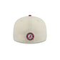 Alabama Crimson Tide Two Tone Stitch 59FIFTY Fitted Hat