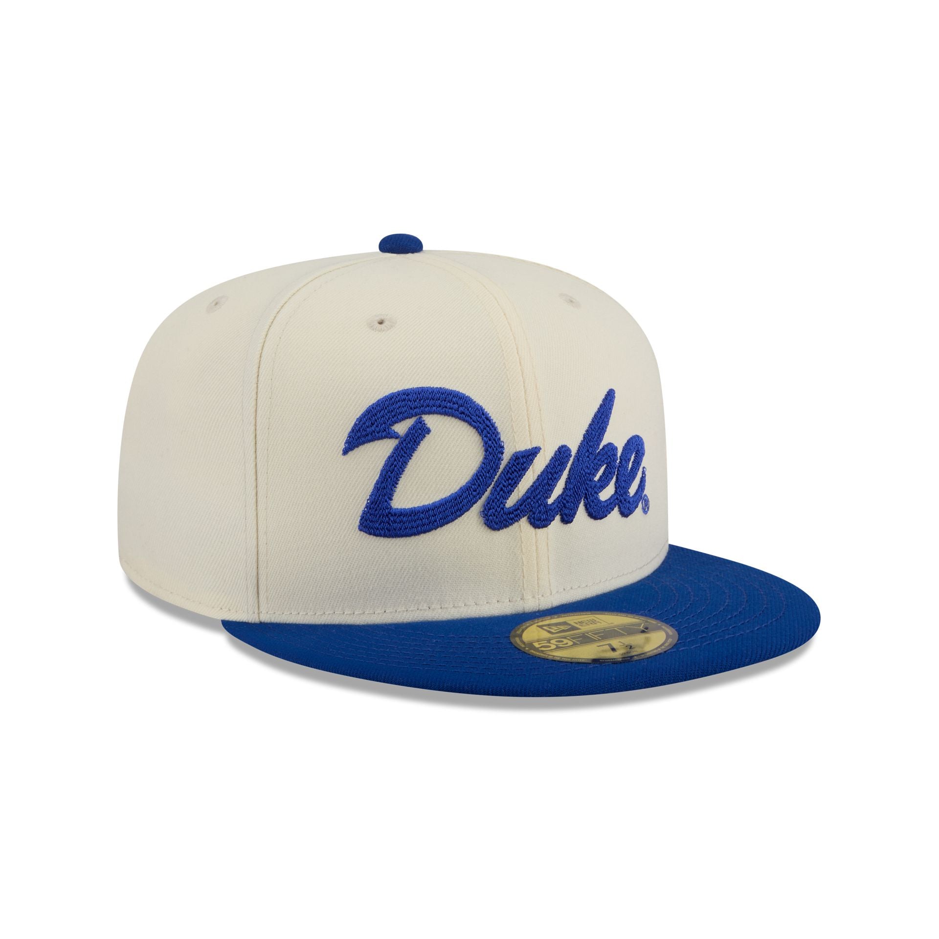 Duke Blue Devils Two Tone Stitch 59FIFTY Fitted Hat