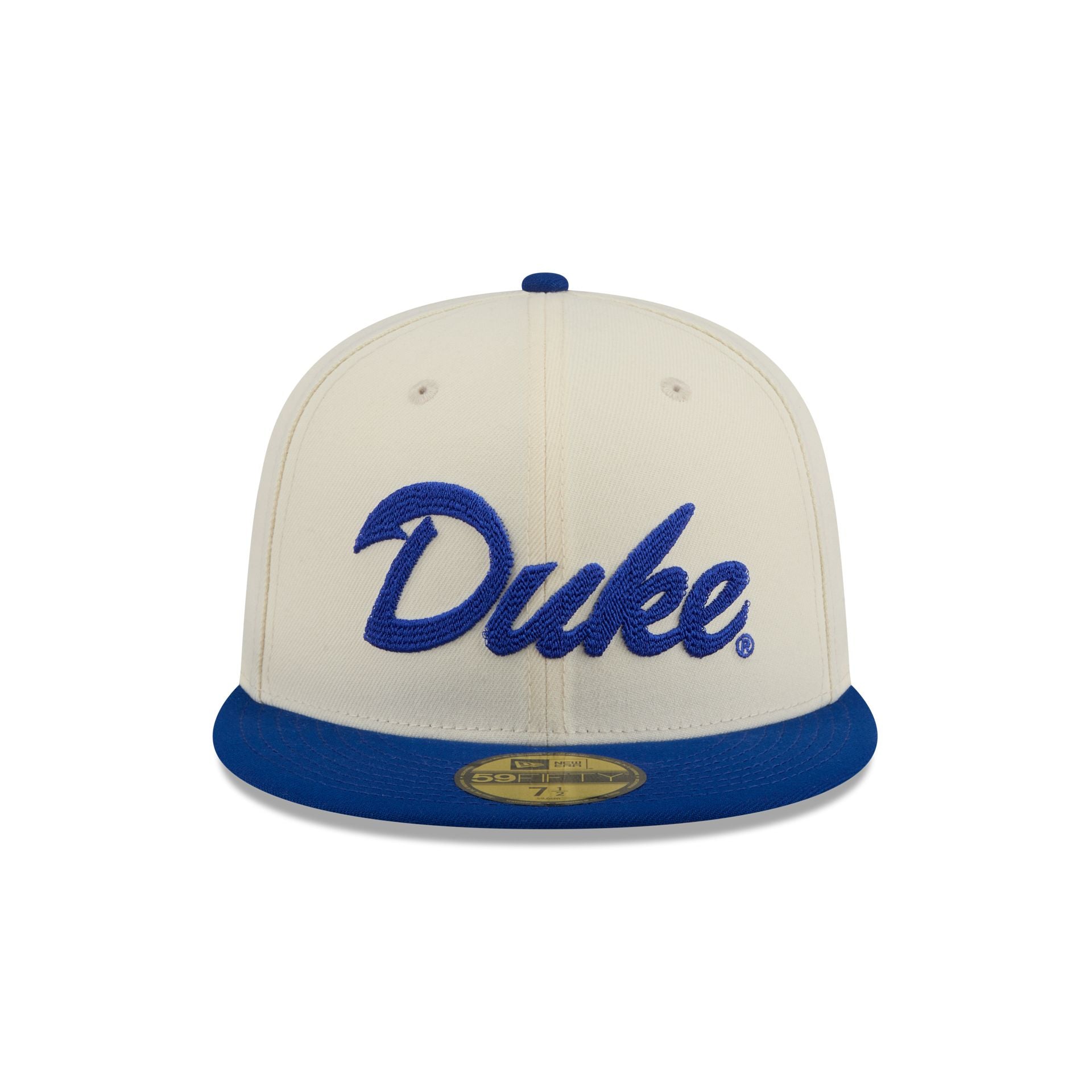 Duke Blue Devils Two Tone Stitch 59FIFTY Fitted Hat
